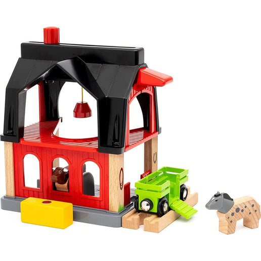 BRIO World Állatistálló 36012
