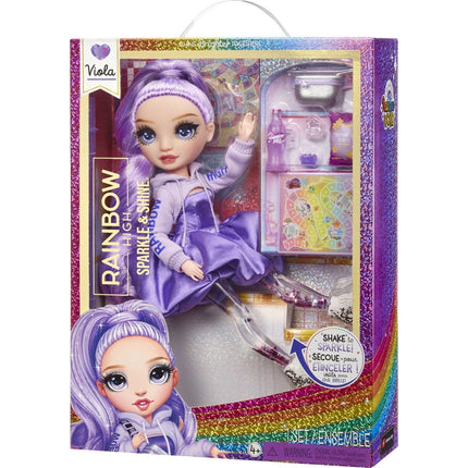 Rainbow High Sparkle & Shine Baba Violet