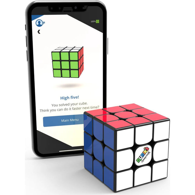 Rubik-kocka alkalmazással összekötve