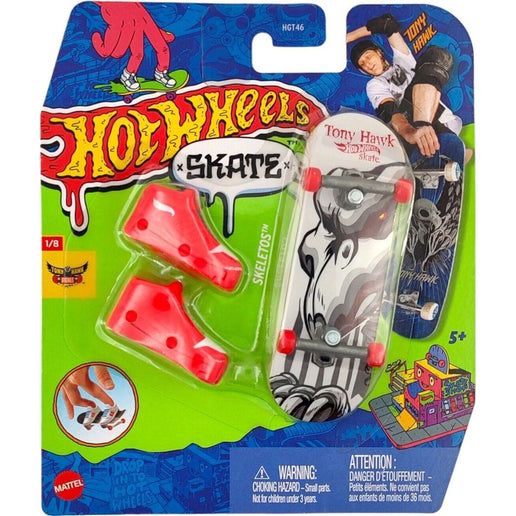 Hot Wheels fingerboard és cipők 10,5 cm HGT46 Skeletos