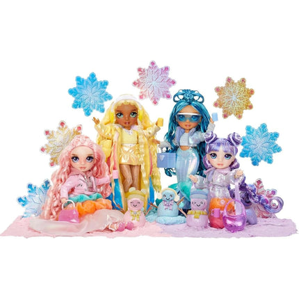 Rainbow High téli divatbaba - Bella (Pink)