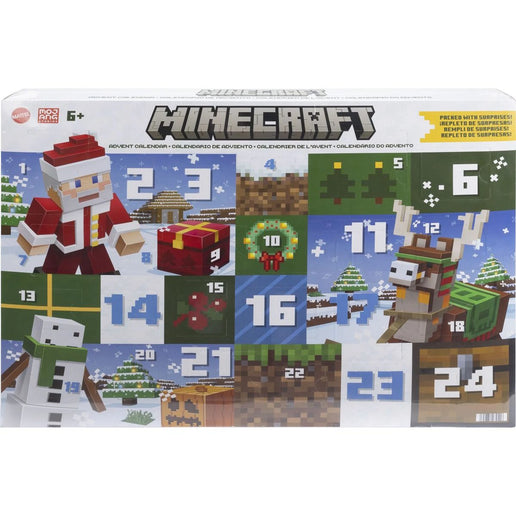 Minecraft adventi kalendár 24 ablakkal