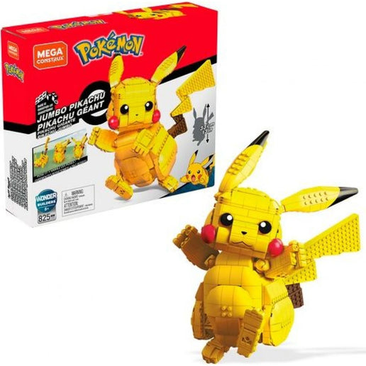 MEGA Építsd meg és állítsd ki a Pokémon Jumbo Pikachut 825 darabos