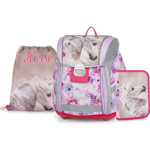 Oxybag iskolai szett 3 részes Premium Light ló Romantic