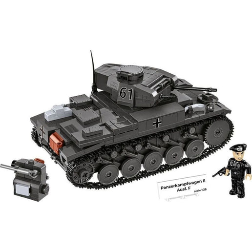 Cobi 2597 Panzerkampfwagen II Ausf. F 813 darabos