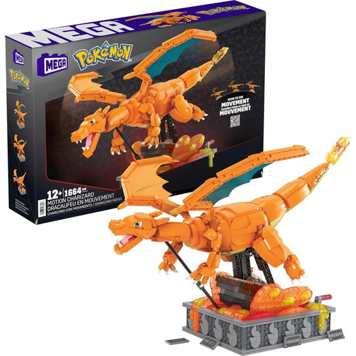 MEGA Pokémon Mozgatható figura - Charizard