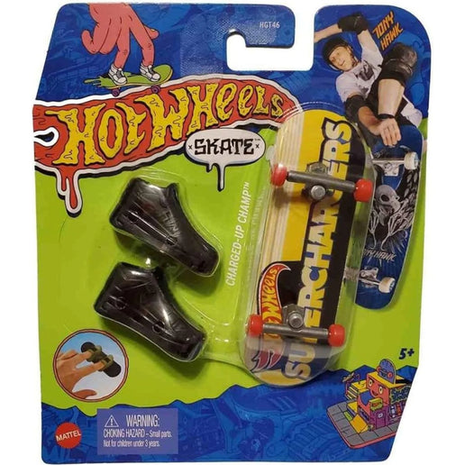 Hot Wheels Fingerboard és cipők 10,5 cm HGT46 Charged - Up Champ